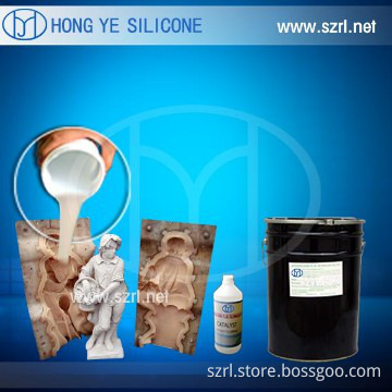 Mould making silicone rubber  for gypsum